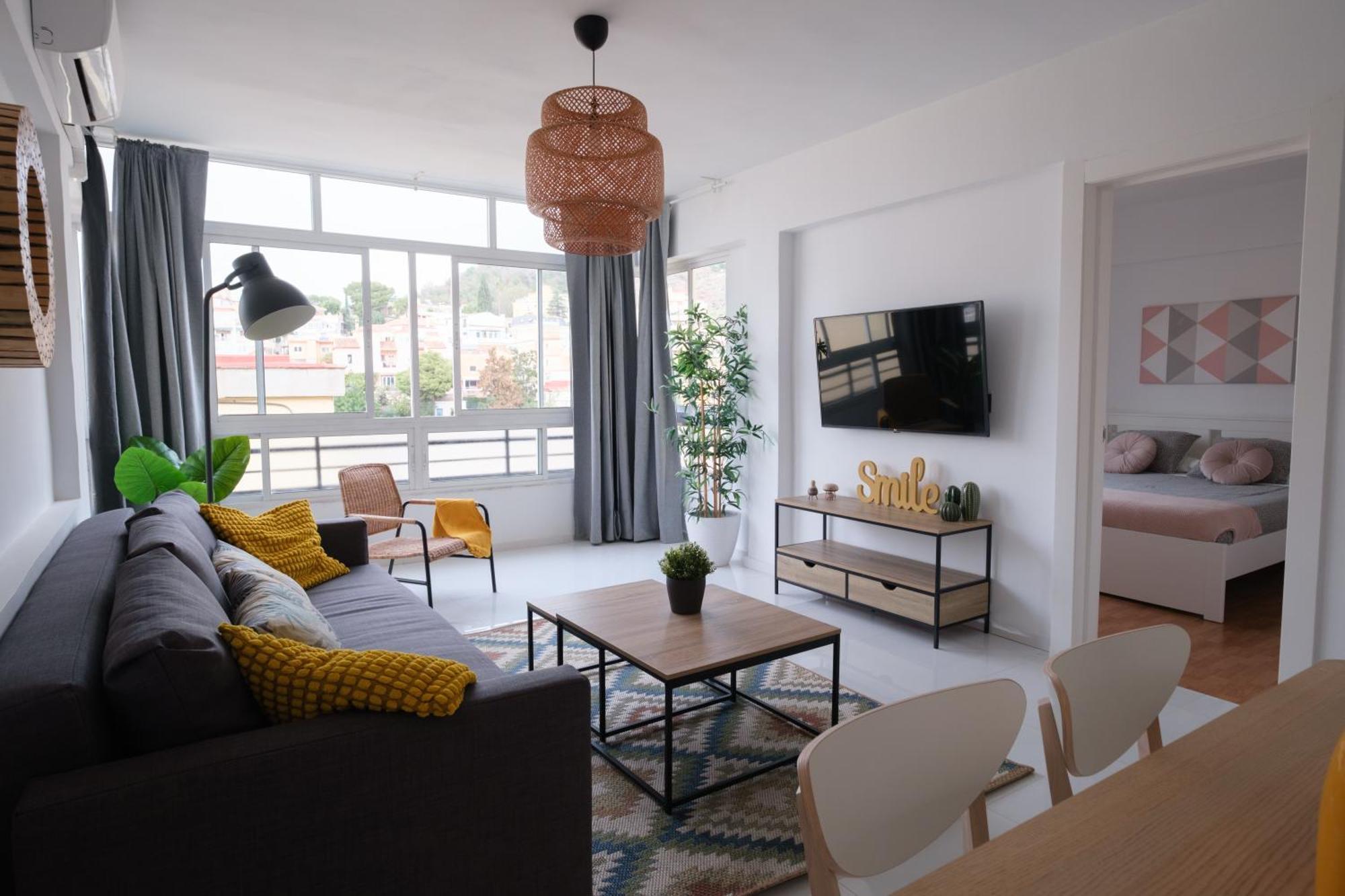 Wonderful Central Apartment Panoramics Views Wifi Málaga Exterior foto